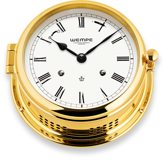 Glasenuhr ADMIRAL II Messing mechanisch