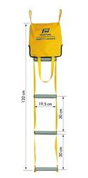 Plastimo Rettungsleiter 4-stufig