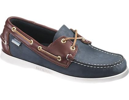 Sebago Spinnaker Navy/Brown